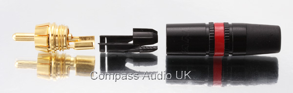 NEUTRIK GOLD PHONO RCA PLUGS NYS373