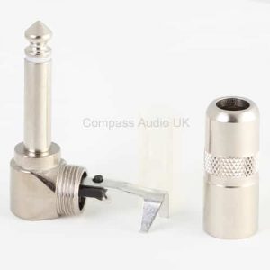 Switchcraft 226 Right Angle Mono 6.3mm Phone Jack Plug